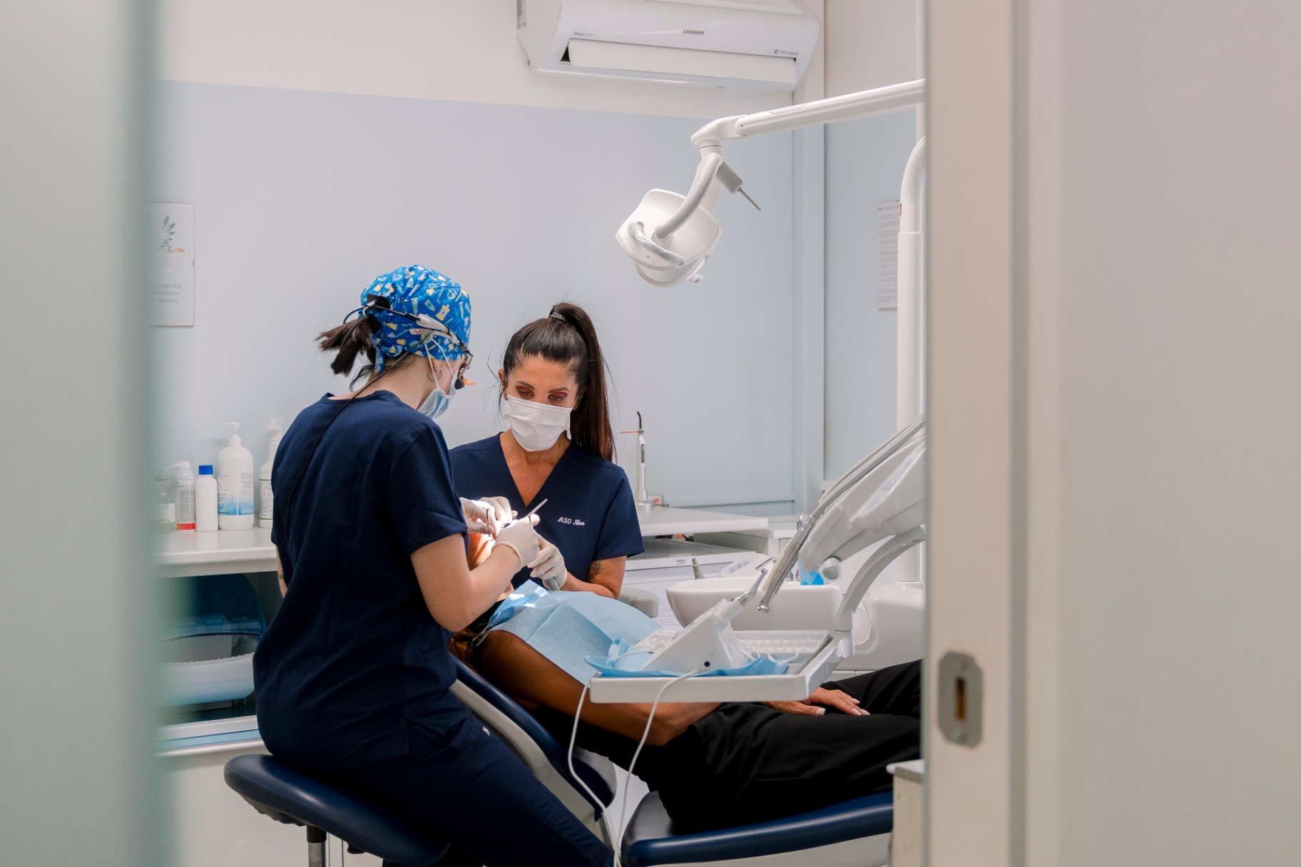 Sala d’attesa dello Studio Dentistico Bistaffa: ambiente curato e tranquillo